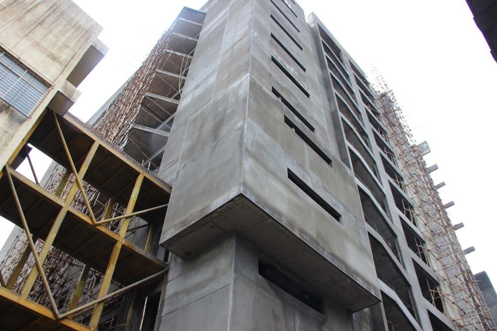 Facade detail, cladding